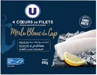 Coeur de filet de merlu blanc du cap - 440g