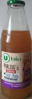 Pur jus de pomme verre consignée bocal 1L