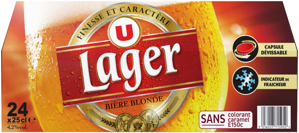 Bière blonde Lager 4,2°