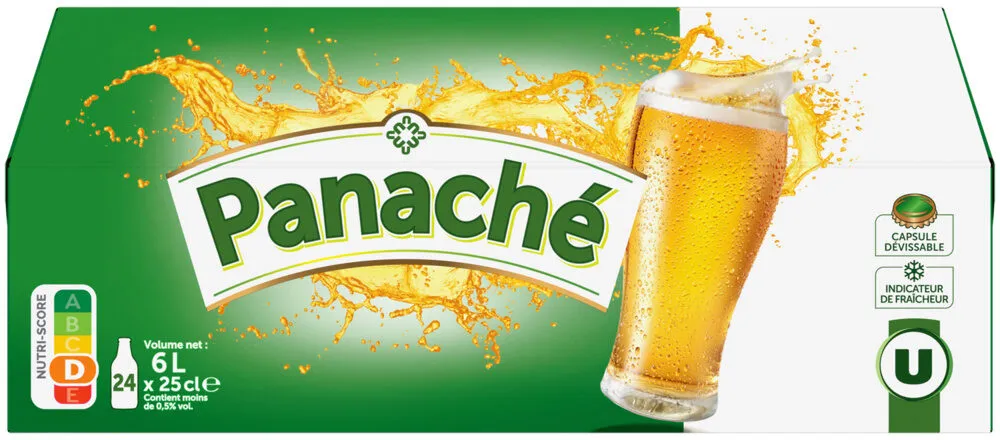 Panaché 0,5°, pack bouteille 24x25cl