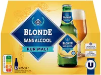 Bière blonde sans alcool Pack 12x25cl