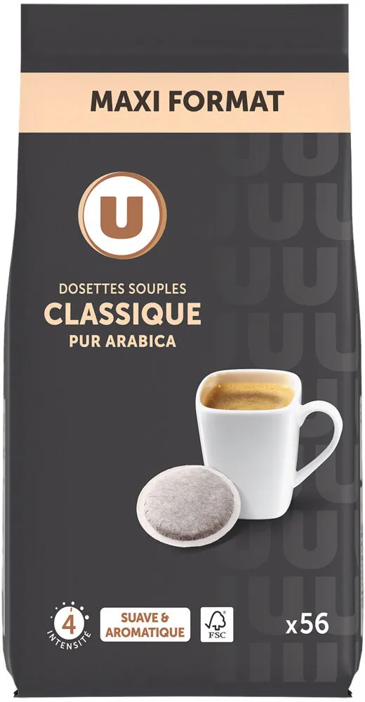 Café dosettes CLASSIQUE N°4 - x56