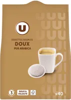 Café dosettes moulu doux N°3 - x40