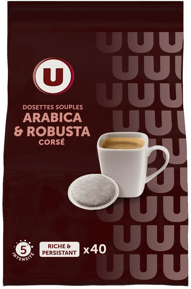Café dosettes Corsé - Compatible SENSEO - x40