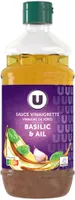 Sauce vinaigrette au vinaigre de xérès ail basilic 550ml