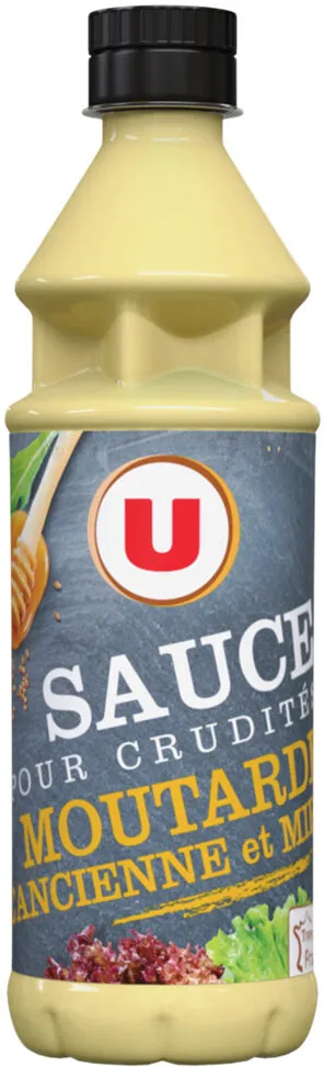 Sauce crudité moutarde ancienne miel
