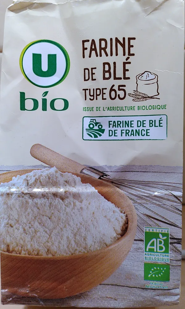 Farine de blé type 65 bio