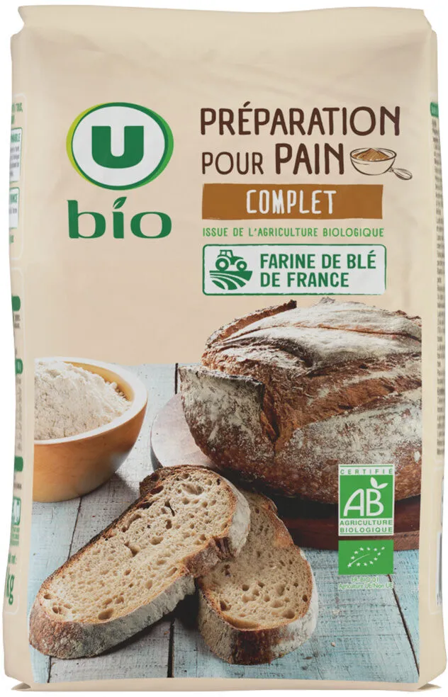 Préparation pour Pain Complet 1kg