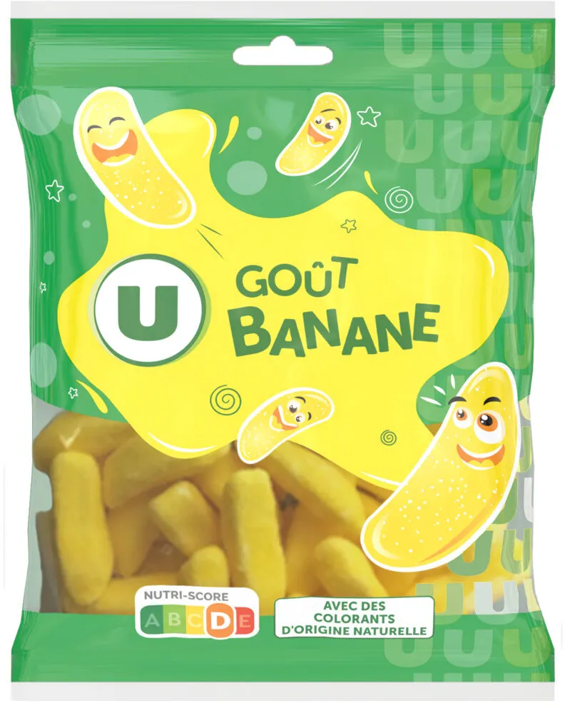 Bonbons banane sachet de 250g