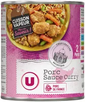 Porc sauce curry