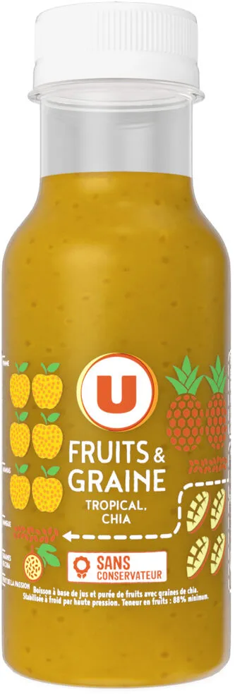 Fruits et graine tropical chia