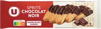 Gâteau Sprits au chocolat au noir paquet de 150g