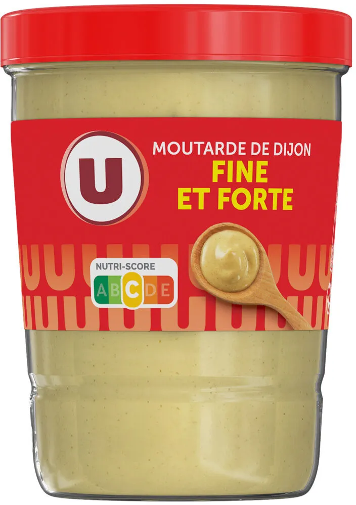 Moutarde de Dijon verre cannelé 17cl 150g