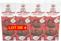 Cookies tout chocolat étui 4x200g