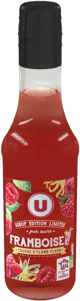 Sirop de framboise & ylang édition limitée