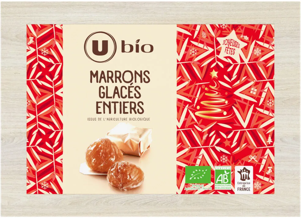 Marrons glaçés entier coffret ARTISAN PROVENCAL, 160g