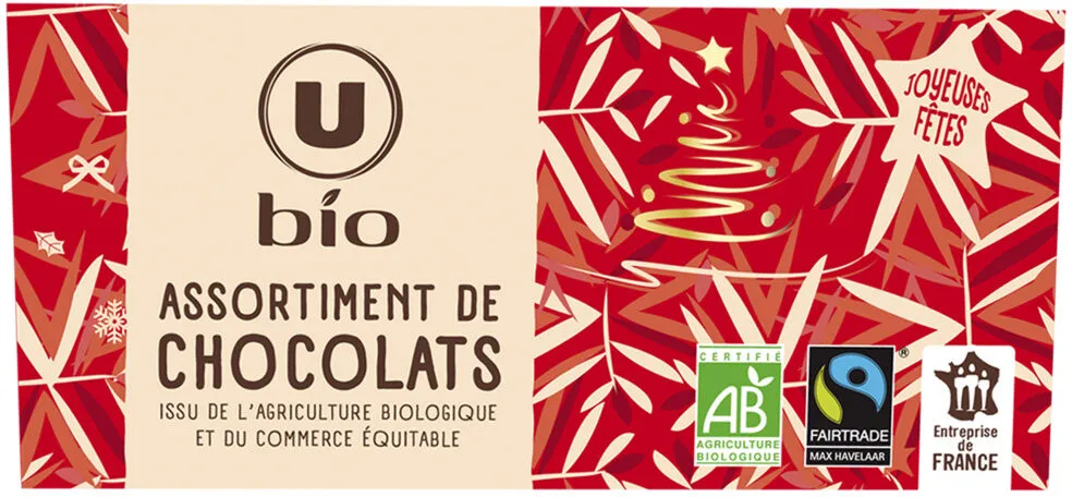 Assortiment de chocolat CHAVELIERS D'ARGOUGES, 180g