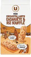 Mini croustillants cacahuète et riz soufflé