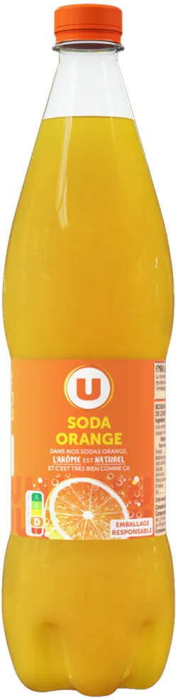Soda saveur orange