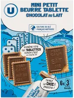 Mini petit beurre tablette chocolat au lait