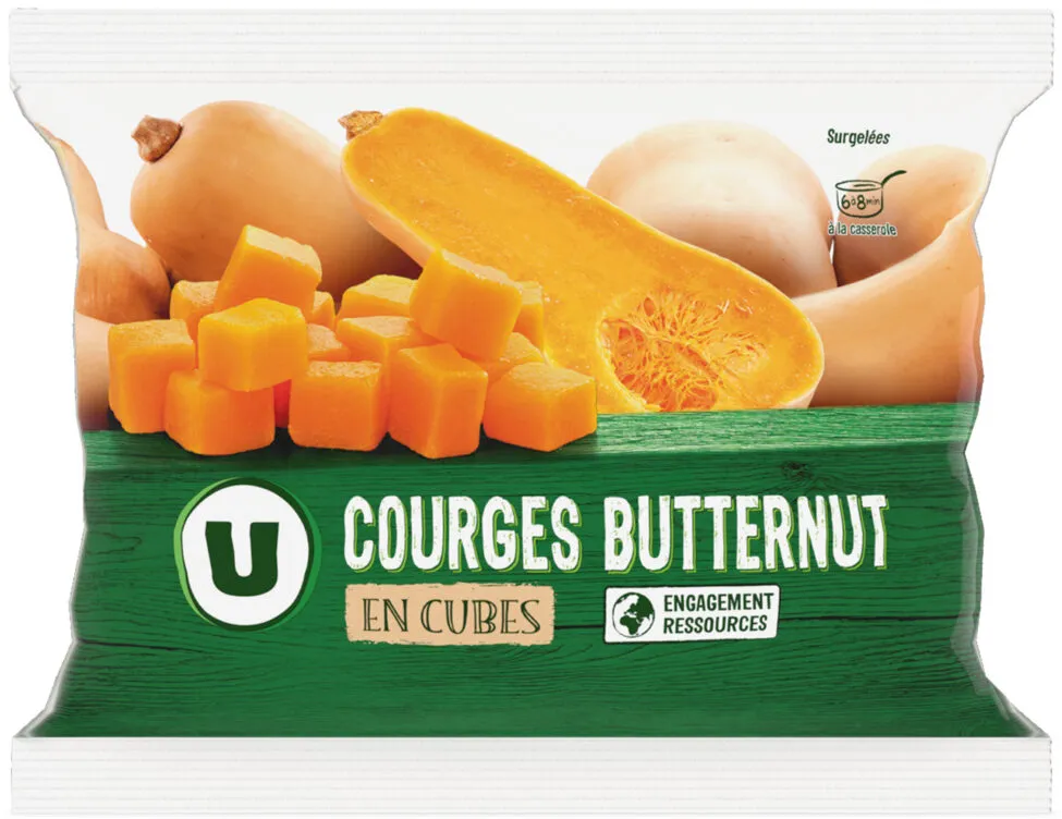 Courge butternut surgelée 600g