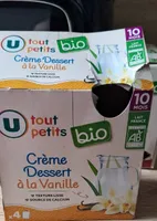 Crème dessert Bébé à la vanille, dès 12 mois - 4x85g