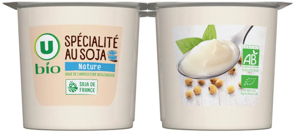 Spécialité végétal à base de soja nature