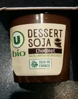Dessert végétal à base de soja au chocolat