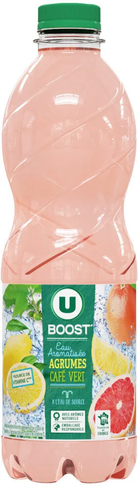 Eau aromatisée Agrumes café Vert