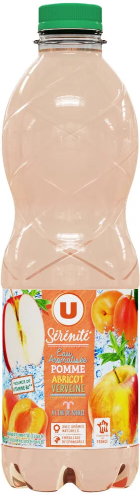 Eau aromatisée pomme abricot verveine