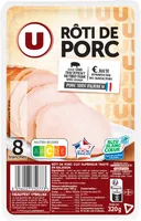 Rôti de porc nature Bleu Blanc Coeur - x8 tranches 320g