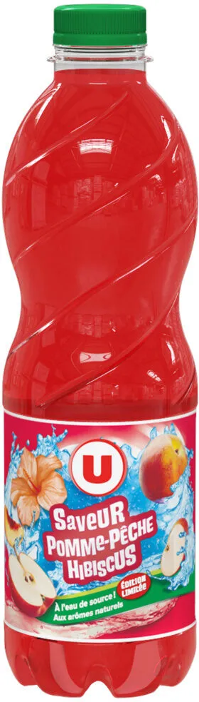 Boisson aux fruits plate pomme/pêche hibiscus