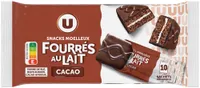 Moelleux Cacao fourrés au lait