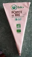 Pointe de brie au lait pasteurisé 34%mg