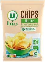 Chips nature bio sachet de 125g