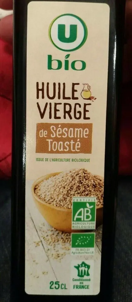 Huile sésame toastée - Bouteille 250ml