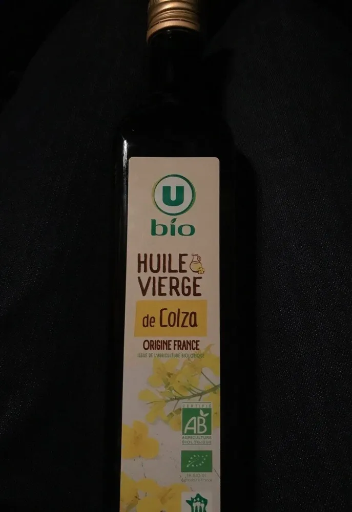 Huile vierge de colza Bouteille 500mL