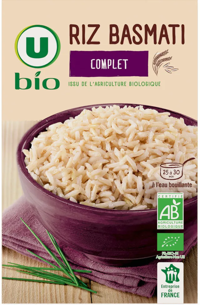 Riz basmati complet 500g