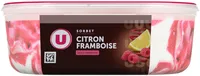 Sorbet citron framboise - bac 525G