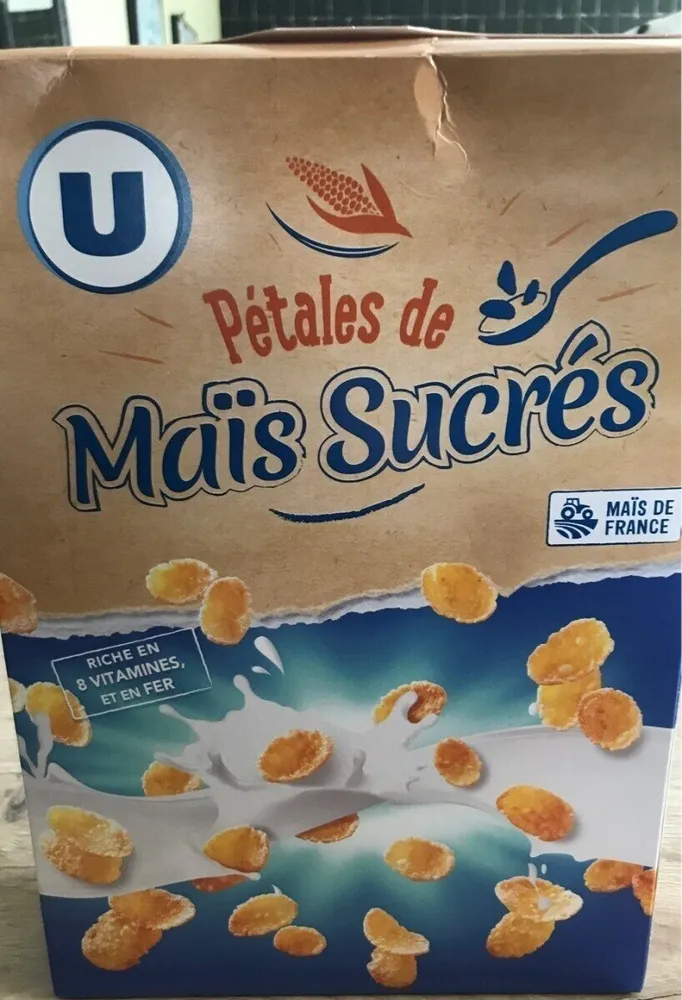 Céréales Pétales de maïs glacés au sucre paquet 375g