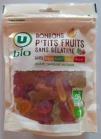 Bonbons ptits fruits sans gélatine