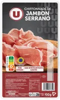 Chiffonnade de jambon serrano - 100g
