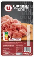 Chiffonnade de Jambon sec Italien - 100g