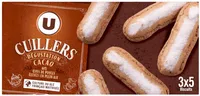 Biscuits à la cuillère dégustation cacao