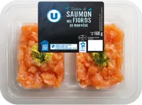 Tartare de saumon des Fjords de Norvège Salmo salar 160g
