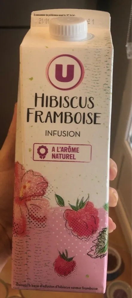 Infusion hibiscus framboise