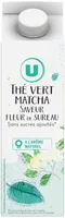 Boisson au thé vert matcha Saveur Fleur de sureau - Brique 1l