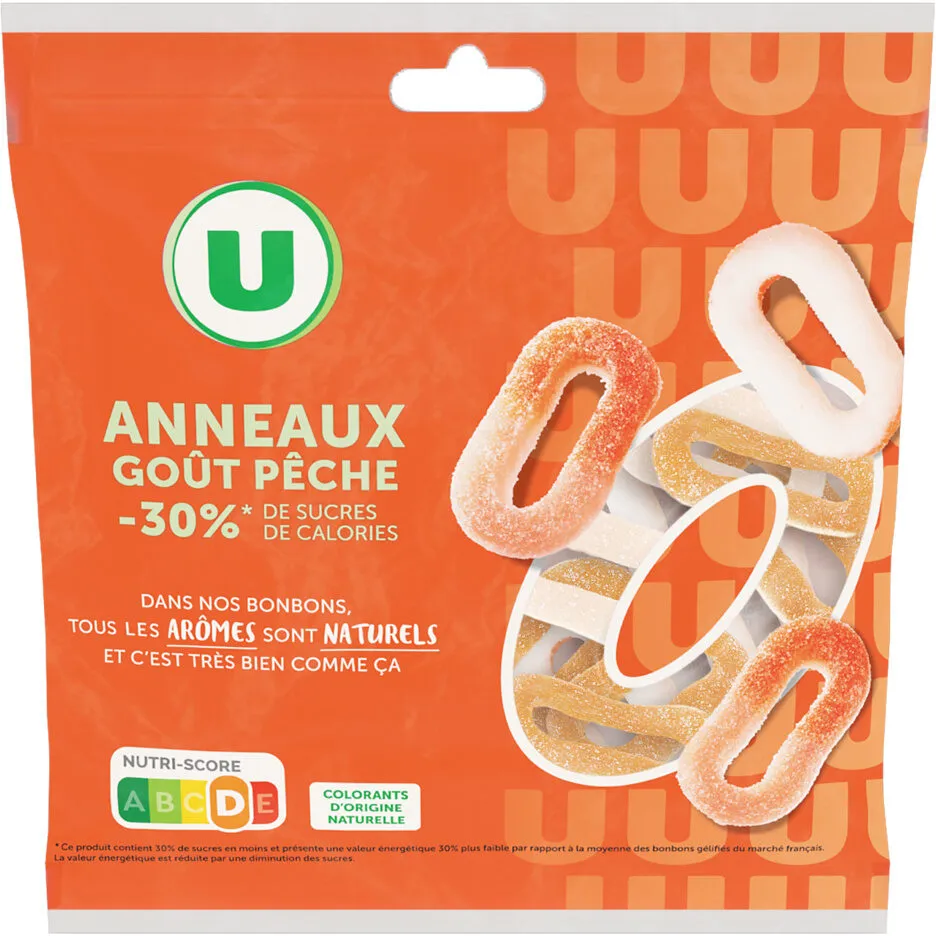 Anneaux goût pêche