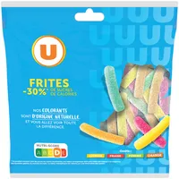 Frites -30% de sucres de calories