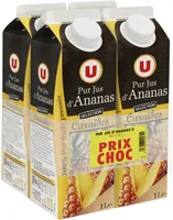 Pur jus d'ananas des Caraïbes